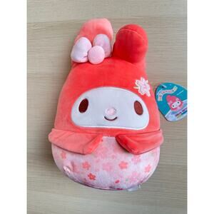 Squishmallows Original Sanrio Large 14-Inch My Melody Summer Floral Print Plush